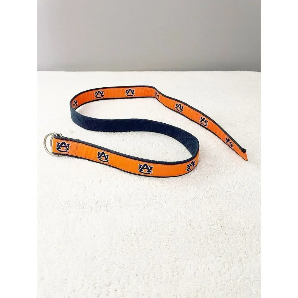 Moonshine Aubrun University Orange Belt Preppy Large Canvas Logo College